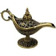 Vintage Bronze Aladdin Magic Genie Lamp