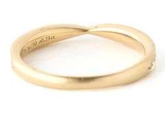 Tiffany & Co. Harmony 0.23ctw Diamond Band Ring in 18K