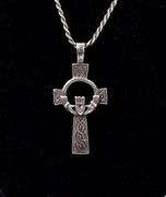 Cross Pendant Necklace in Sterling Silver