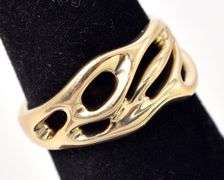 Creative 14K Yellow Gold Ring