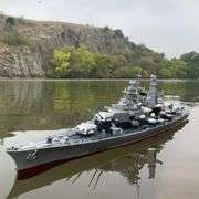 German Bismarck Military Battleship RC Warship