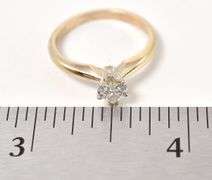 Loving 14K Yellow Gold Diamond Ring