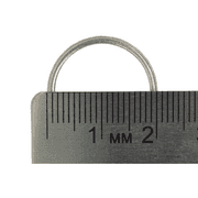 Platinum (950) - Old - Vintage - Engraved Ring Band, 2.8 Grams, Size 7