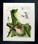 Highly Collectible Limited Edition Vintage Salvador Dali Hand-Signed Artwork