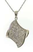 Sterling Silver Cubic Zirconia Necklace