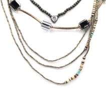 Group lot of 4 Vintage 925 sterling silver necklaces