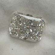 3.78 Carat Radiant Cut Lab Grown Diamond