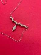 BRAND NEW 14K WHITE GOLD DIAMOND NECKLACE