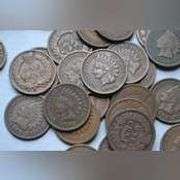 50 1880-1900 Era Indian Cents