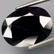 Impressive 7.96ct HEATED ONLY midnight blue Sapphire
