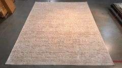 Magnificent Carved Design Area Rug 8x11