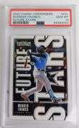 Wander Franco Future Stars Baseball Card, 10 GEM MT,