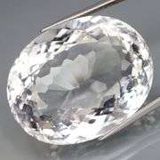 Superb 77.74ct top gem grade diamond white Quartz
