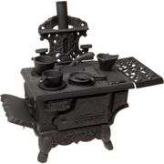 Cast Iron  Mini Wood Cook Stove Set