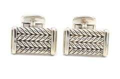 David Yurman Chevron Cufflinks