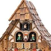 Authentic Black Forest Quartz Cuckoo Clock with Music