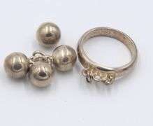 Vintage Lot of Sterling Silver Earrings