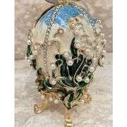 24k Gold & Austrian Crystals Russian Faberge