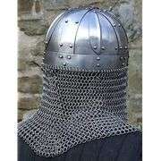 Authentic Viking Helmet Steel Armor with Chainmail Mask