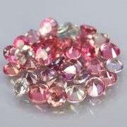 Rich 4.04ct set of mixed color Sapphires