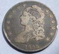 Two Tone 1835 Bust Half