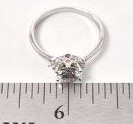 CZ and Topaz Gemstone Ring in Sterling Silver