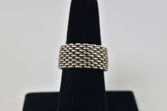 Chain Link Ring in Sterling Silver