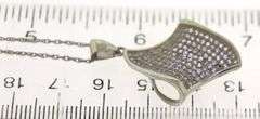 Sterling Silver Cubic Zirconia Necklace