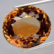 Exquisite 19.37ct bi-color Imperial Topaz