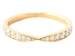 Tiffany & Co. Harmony 0.23ctw Diamond Band Ring in 18K