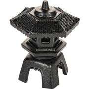 Cast Iron Japanese Pagoda Candle Lantern