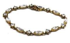 Group lot of 4 Vintage 925 sterling silver bracelets