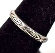 Band Ring in Sterling Silver