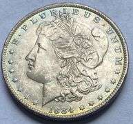 1884 O Ch BU Morgan Dollar