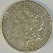 Very scarce 1901-P Morgan Silver Dollar in nice XF