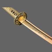 Authentic Japanese Samurai Gold Dragon Katana