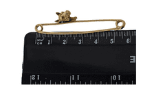 Vintage Horse Pin Brooch - 18K (750) Yellow Gold 7.8 Grams