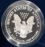 2020 Proof Silver Eagle With box and paper