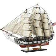 1797 USS Constitution Wooden Fully Assembled Sailboat