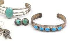 Group lot of Vintage 925 sterling silver mixed jewelry