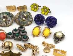 Big group lot of costume jewelry