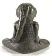 Antique Phra Pit Tah Amulet PROSPERITY PROTECTIION