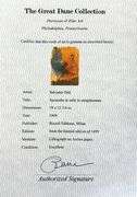 Highly Collectible and Rare Salvador Dali Original Llithograph from the 'Biblia Sacra' Suite
