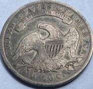 Two Tone 1835 Bust Half