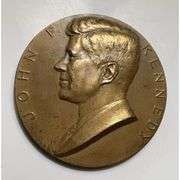 Rare Vintage John F. Kennedy 1961 Presidential Inaugural Bronze Medal