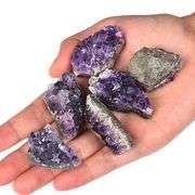 Natural Amethyst Geode Cluster Raw Crystals