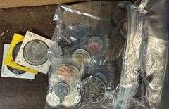 Huge Collection of mostly all Canadian Coins, Proof Sets and Mint Sets 1967 to the 1990's