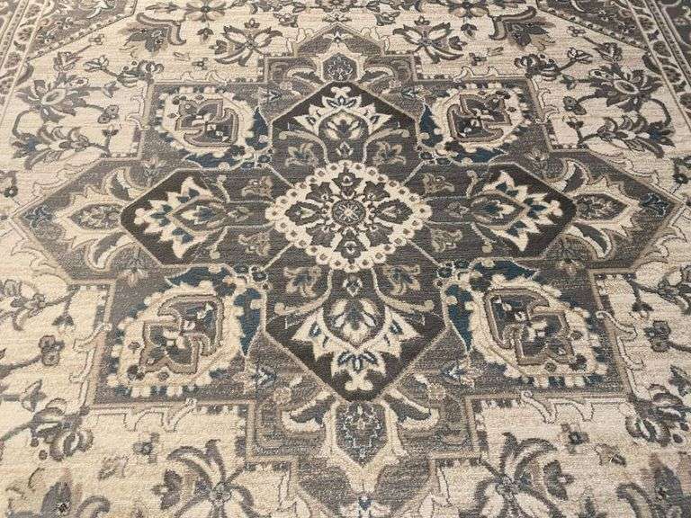 Classic Vintage Reproduction Distress Design Rug 8x11