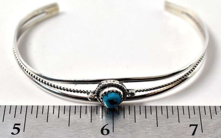 David Morris Turquoise Cuff Bracelet