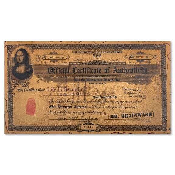 Work Well Together by Mr Brainwash